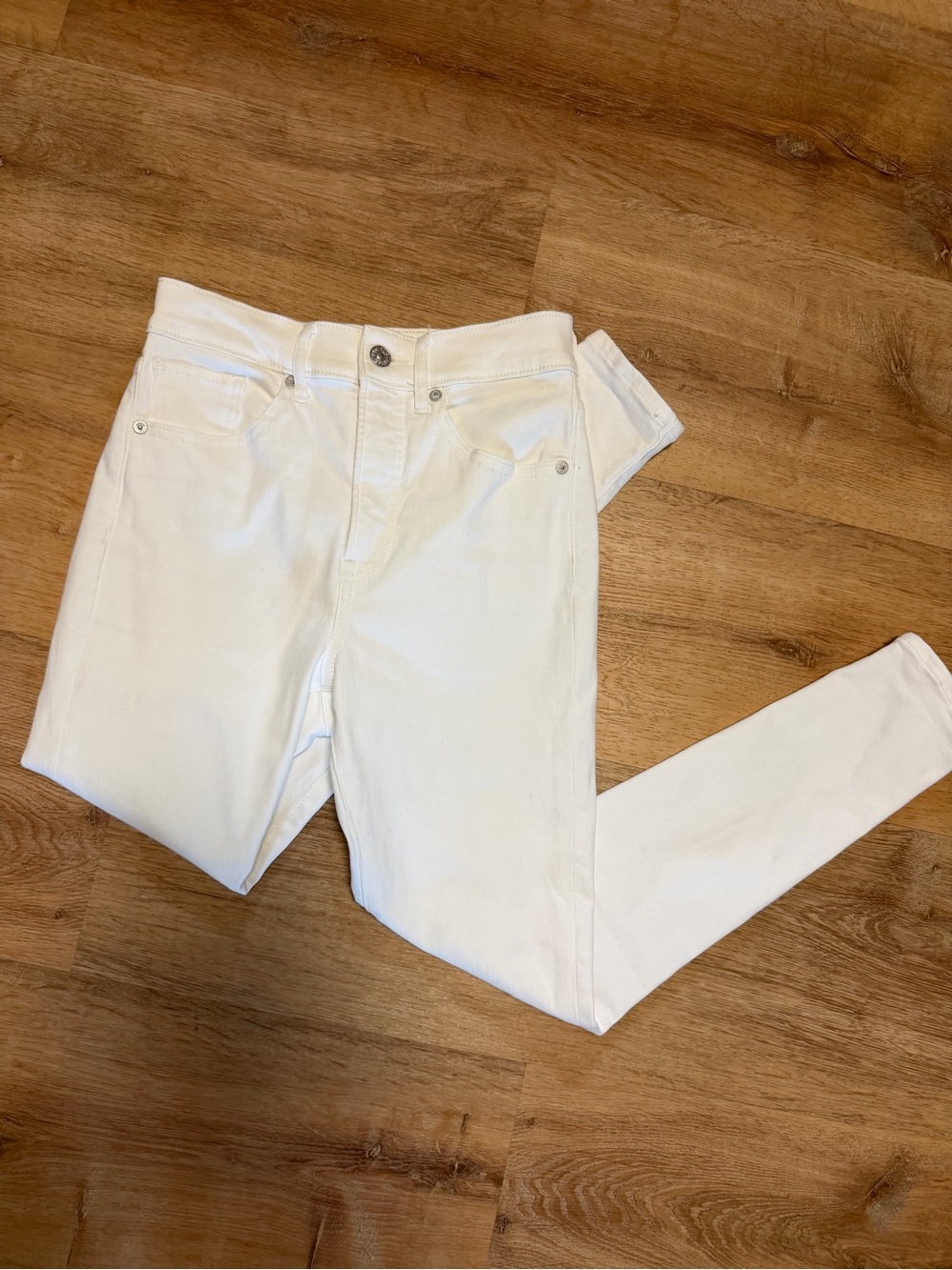 Express White Skinny Jeans